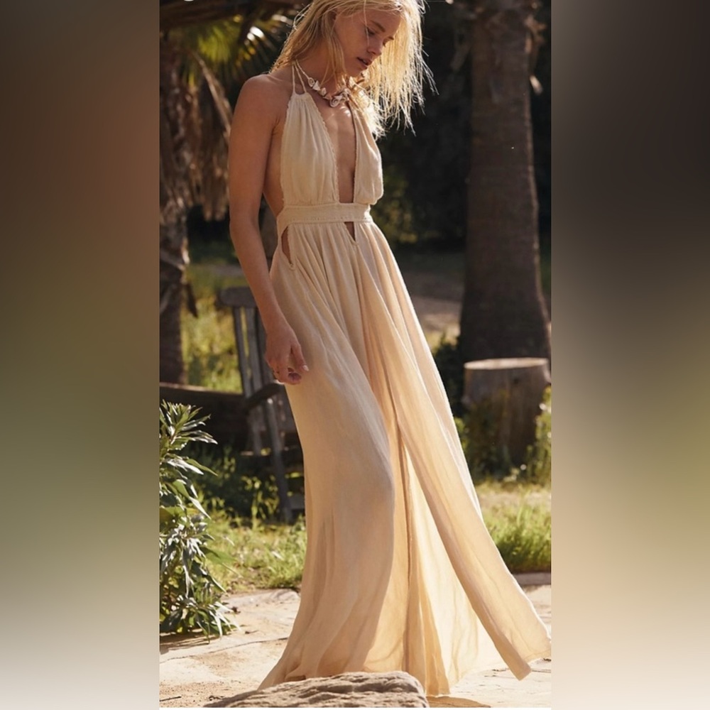 Free People Look Into the Sun Maxi Dress